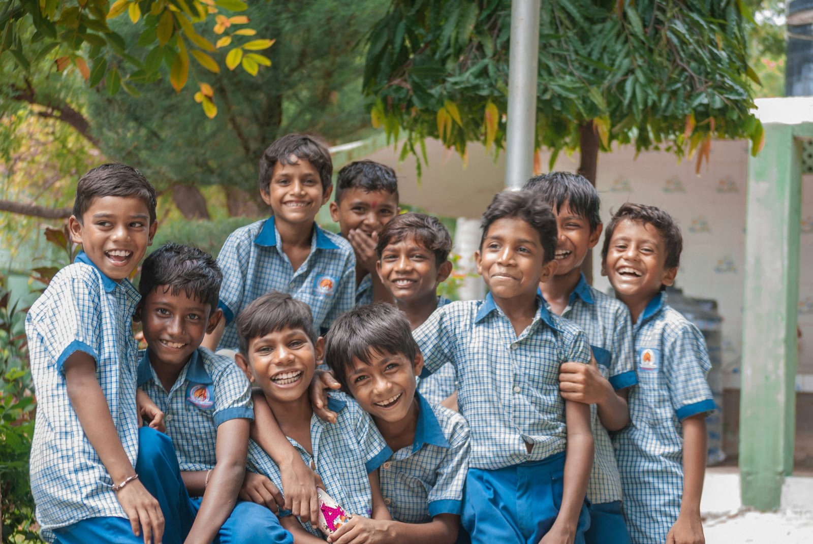 Children supported by Nai Roshni Trust